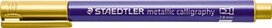 Staedtler kalligrafiepen Metallic 8325, goud Staedtler kalligrafiepen Metallic 8325, goud