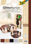 Folia Glitterkarton Classic (koper, zilver, zwart, champagnekleur en brons) Folia Glitterkarton Classic (koper, zilver, zwart, champagnekleur en brons)