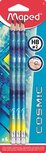 Maped potlood Cosmic Teens, met gum, geassorteerde kleuren, blister met 6 stuks Maped potlood Cosmic Teens, met gum, geassorteerde kleuren, blister met 6 stuks