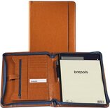 Brepols luxe schrijfmap Palermo voor ft A4, camel Brepols luxe schrijfmap Palermo voor ft A4, camel