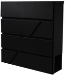 Brievenbus Deluxe PB200, zwart Brievenbus Deluxe PB200, zwart