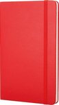 Moleskine notitieboek, ft 9 x 14 cm, gelijnd, harde cover, 192 blad, rood Moleskine notitieboek, ft 9 x 14 cm, gelijnd, harde cover, 192 blad, rood