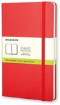 Moleskine notitieboek, ft 13 x 21 cm, effen, harde cover, 240 blad, rood Moleskine notitieboek, ft 13 x 21 cm, effen, harde cover, 240 blad, rood