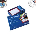 Correctbook Flashcards (systeemkaarten), uitwisbaar / herbruikbaar, gelijnd, pak van 144 stuks Correctbook Flashcards (systeemkaarten), uitwisbaar / herbruikbaar, gelijnd, pak van 144 stuks