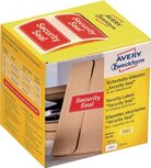 Beveiligingsetiketten Security Seal, doosje van 200 stuks Beveiligingsetiketten Security Seal, doosje van 200 stuks