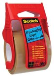 Scotch afroller met verpakkingsplakband, ft 50 mm x 20 m, bruin Scotch afroller met verpakkingsplakband, ft 50 mm x 20 m, bruin