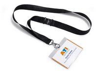 Durable badge met textielkoord ft 6 x 9 cm, 5 stuks Durable badge met textielkoord ft 6 x 9 cm, 5 stuks