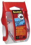 Scotch afroller met verpakkingsplakband, ft 50 mm x 20 m, transparant Scotch afroller met verpakkingsplakband, ft 50 mm x 20 m, transparant