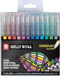 Sakura roller Gelly Roll Stardust, etui van 12 stuks in geassorteerde kleuren Sakura roller Gelly Roll Stardust, etui van 12 stuks in geassorteerde kleuren