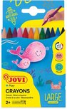 Jovi waskrijt Large Easy Grip 12 stuks Jovi waskrijt Large Easy Grip 12 stuks