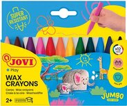 Jovi waskrijt Triwax Jumbo Easy Grip 12 stuks Jovi waskrijt Triwax Jumbo Easy Grip 12 stuks
