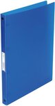 Q-CONNECT ringmap, PP, 4 ringen, 16 mm, transparant blauw Q-CONNECT ringmap, PP, 4 ringen, 16 mm, transparant blauw