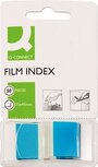 Q-CONNECT index, ft 25 x 45 mm, 50 tabs, blauw Q-CONNECT index, ft 25 x 45 mm, 50 tabs, blauw