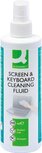 Q-CONNECT reinigingsspray voor scherm en toetsenbord, spuitbus van 250 ml Q-CONNECT reinigingsspray voor scherm en toetsenbord, spuitbus van 250 ml