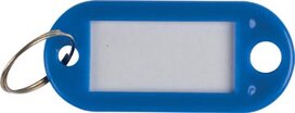 Q-CONNECT sleutelhanger, pak van 10 stuks, donkerblauw Q-CONNECT sleutelhanger, pak van 10 stuks, donkerblauw