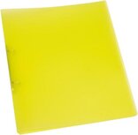 Q-CONNECT ringmap, PP, 2 ringen, 16 mm, transparant geel Q-CONNECT ringmap, PP, 2 ringen, 16 mm, transparant geel