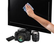 Q-CONNECT microvezel schoonmaakdoek voor technische installaties Q-CONNECT microvezel schoonmaakdoek voor technische installaties