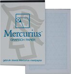 Mercurius isometrisch grafisch papier, 50 vel, ft A4 Mercurius isometrisch grafisch papier, 50 vel, ft A4