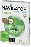 Navigator Eco-Logical printpapier ft A4, 75 g, pak van 500 vel Navigator Eco-Logical printpapier ft A4, 75 g, pak van 500 vel
