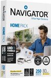 Navigator Home Pack printpapier ft A4,80 g, pak van 250 vel Navigator Home Pack printpapier ft A4,80 g, pak van 250 vel
