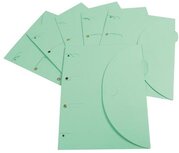 Tarifold smartfolder, geperforeerde showtas, ft A4, pak van 6 stuks, groen Tarifold smartfolder, geperforeerde showtas, ft A4, pak van 6 stuks, groen