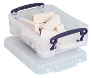 Really Useful Box 0,75 liter, transparant Really Useful Box 0,75 liter, transparant