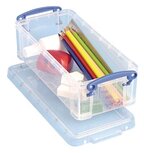 Really Useful Box 0,9 liter, transparant Really Useful Box 0,9 liter, transparant