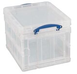 Really Useful Box opbergdoos 35 liter opvouwbaar, transparant Really Useful Box opbergdoos 35 liter opvouwbaar, transparant