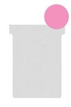 Nobo T-planbordkaarten index 2, ft 85 x 60 mm, roze Nobo T-planbordkaarten index 2, ft 85 x 60 mm, roze