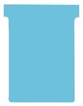 Nobo T-kaarten index 3, ft 120 x 92 mm, lichtblauw, pak met 100 stuks Nobo T-kaarten index 3, ft 120 x 92 mm, lichtblauw, pak met 100 stuks