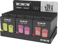 Wowow Crazy Monster Jacket fluohesje, toonbankdisplay van 24 stuks, assorti Wowow Crazy Monster Jacket fluohesje, toonbankdisplay van 24 stuks, assorti