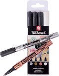 Sakura paint marker Pen-Touch, set van 4 stuks in geassorteerde kleuren Sakura paint marker Pen-Touch, set van 4 stuks in geassorteerde kleuren