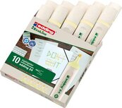 Edding Markeerstift Ecoline e-24 pastelgeel Edding Markeerstift Ecoline e-24 pastelgeel