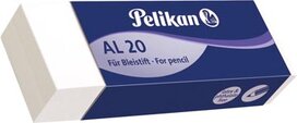 Pelikan witte potloodgom AL doos van 20 stuks Pelikan witte potloodgom AL doos van 20 stuks
