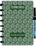 Correctbook Endless Agenda A5, uitwisbaar / herbruikbaar, Forest Green (donkergroen) Correctbook Endless Agenda A5, uitwisbaar / herbruikbaar, Forest Green (donkergroen)
