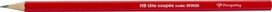 Pergamy potlood HB, zwart/wit, doos van 12 stuks Pergamy potlood HB, zwart/wit, doos van 12 stuks