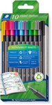 Staedtler Triplus fineliner eco, doosje van 10 stuks, assorti Staedtler Triplus fineliner eco, doosje van 10 stuks, assorti