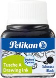 Pelikan Oost-Indische inkt zwart, flesje van 10 ml Pelikan Oost-Indische inkt zwart, flesje van 10 ml