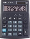 MAUL bureaurekenmachine MC 12, zwart MAUL bureaurekenmachine MC 12, zwart