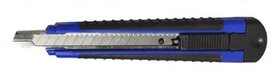 Desq cutter, 9 mm, blauw/zwart, inclusief 2 mesjes Desq cutter, 9 mm, blauw/zwart, inclusief 2 mesjes