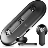 Ksix Premium draadloze Bluetooth oortjes Leaf, inclusief oplaadstation, zwart Ksix Premium draadloze Bluetooth oortjes Leaf, inclusief oplaadstation, zwart