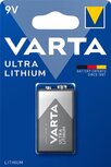 Varta batterij Ultra Lithium 9V, blister van 1 stuk Varta batterij Ultra Lithium 9V, blister van 1 stuk
