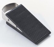 Mottez deurstop, rubber, zwart Mottez deurstop, rubber, zwart