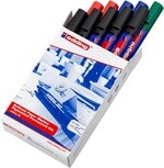 Edding merkstift brilliant paper marker e-30, doosje van 10 stuks, assorti Edding merkstift brilliant paper marker e-30, doosje van 10 stuks, assorti
