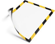 Durable Duraframe Magnetic Security ft A4, geel/zwart, 5 stuks Durable Duraframe Magnetic Security ft A4, geel/zwart, 5 stuks