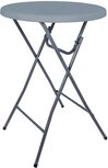 Inklapbare statafel BT200, grijs, diameter 80 cm Inklapbare statafel BT200, grijs, diameter 80 cm