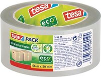 Tesapack eco & ultra strong ecologo, 50 mm x 66 m, transparant Tesapack eco & ultra strong ecologo, 50 mm x 66 m, transparant