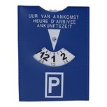 Bronyl parkeerschijf, blauw (conform met Belgische wetgeving) Bronyl parkeerschijf, blauw (conform met Belgische wetgeving)