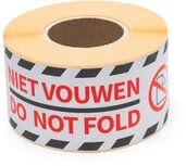 Rillprint etiketten Niet vouwen, ft 46 x 125 mm, rol van 250 stuks Rillprint etiketten Niet vouwen, ft 46 x 125 mm, rol van 250 stuks