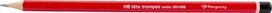 Pergamy potlood HB, zwart/wit, doos van 12 stuks Pergamy potlood HB, zwart/wit, doos van 12 stuks
